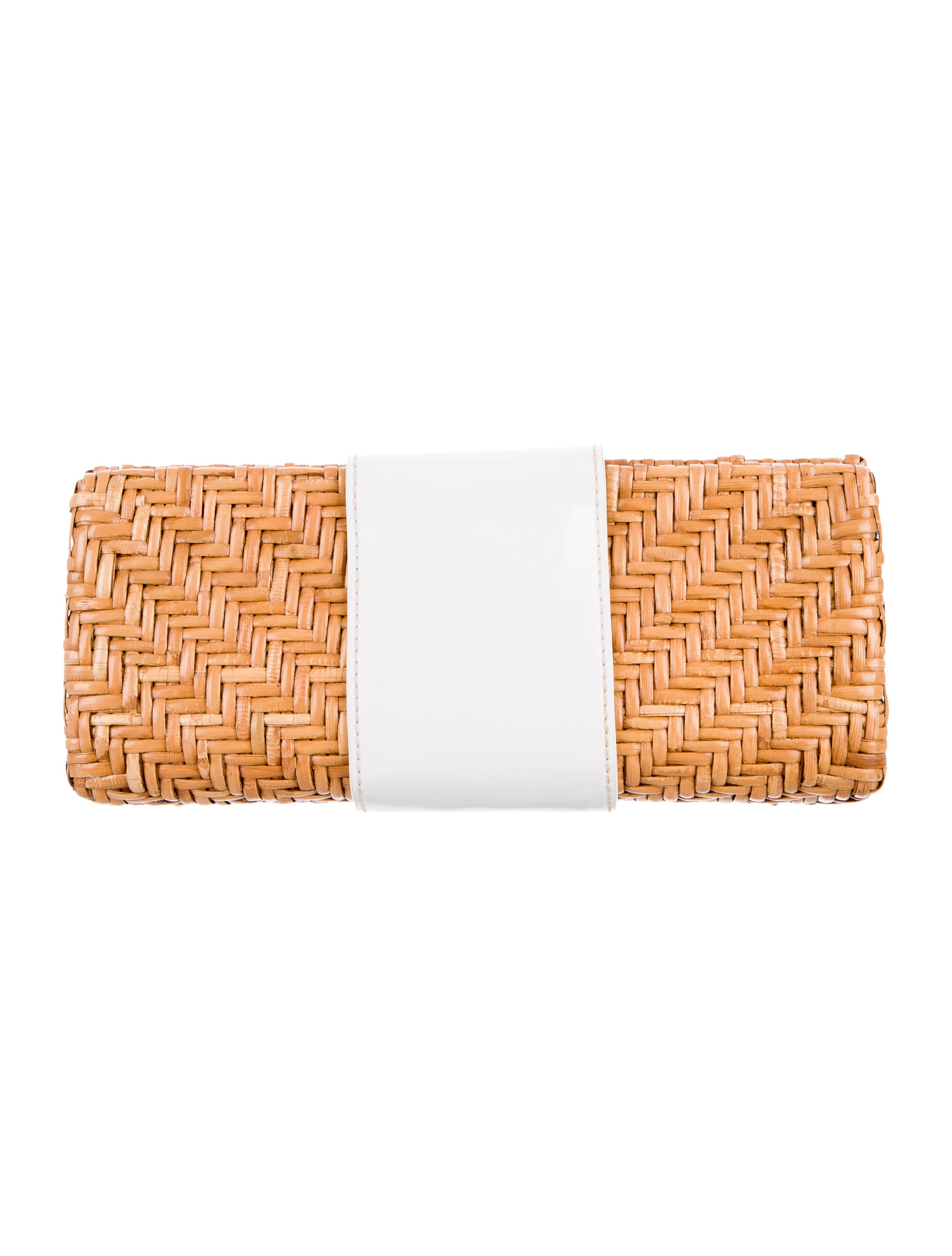 Tory Burch Wicker Rattan Clutch